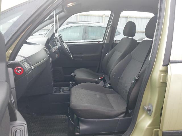 2007 VAUXHALL MERIVA LIF