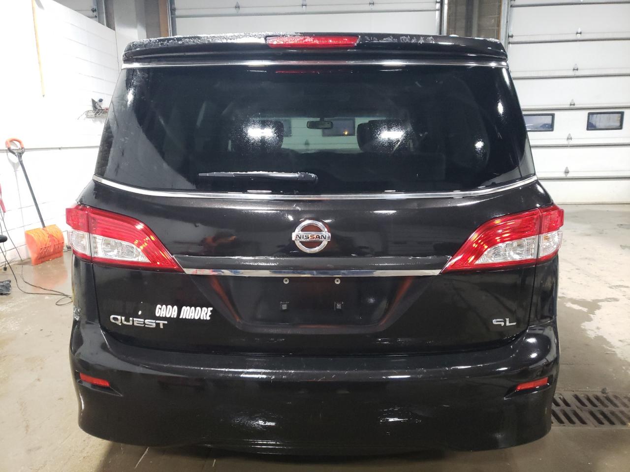 2011 Nissan Quest S VIN: JN8AE2KPXB9012896 Lot: 83016974