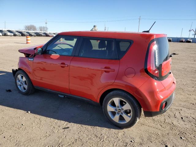  KIA SOUL 2019 Czerwony