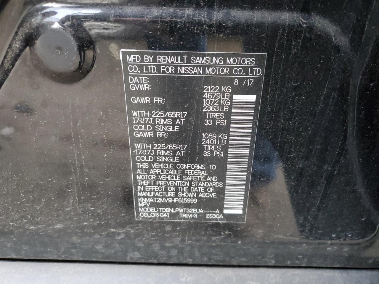 2017 Nissan Rogue - Image 13