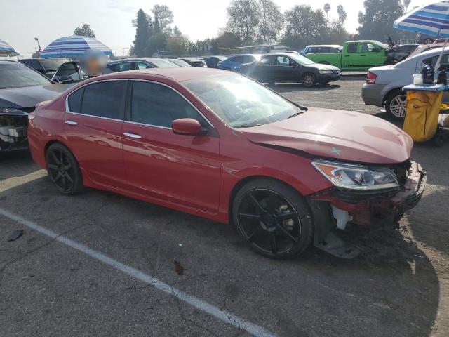  HONDA ACCORD 2017 Red