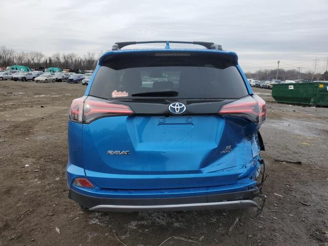  TOYOTA RAV4 2017 Синий