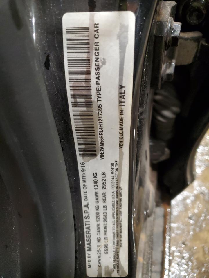 2017 Maserati Quattroporte - Image 12