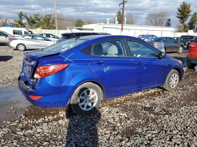  HYUNDAI ACCENT 2012 Blue