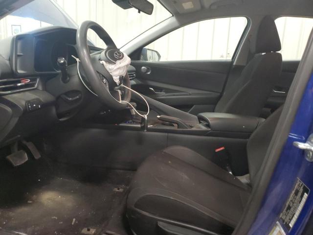  HYUNDAI ELANTRA 2021 Синий