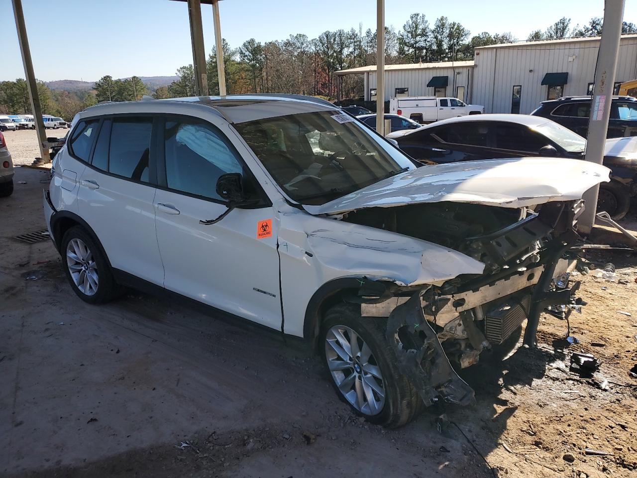 VIN 5UXWZ7C51H0T44026 2017 BMW X3 no.4