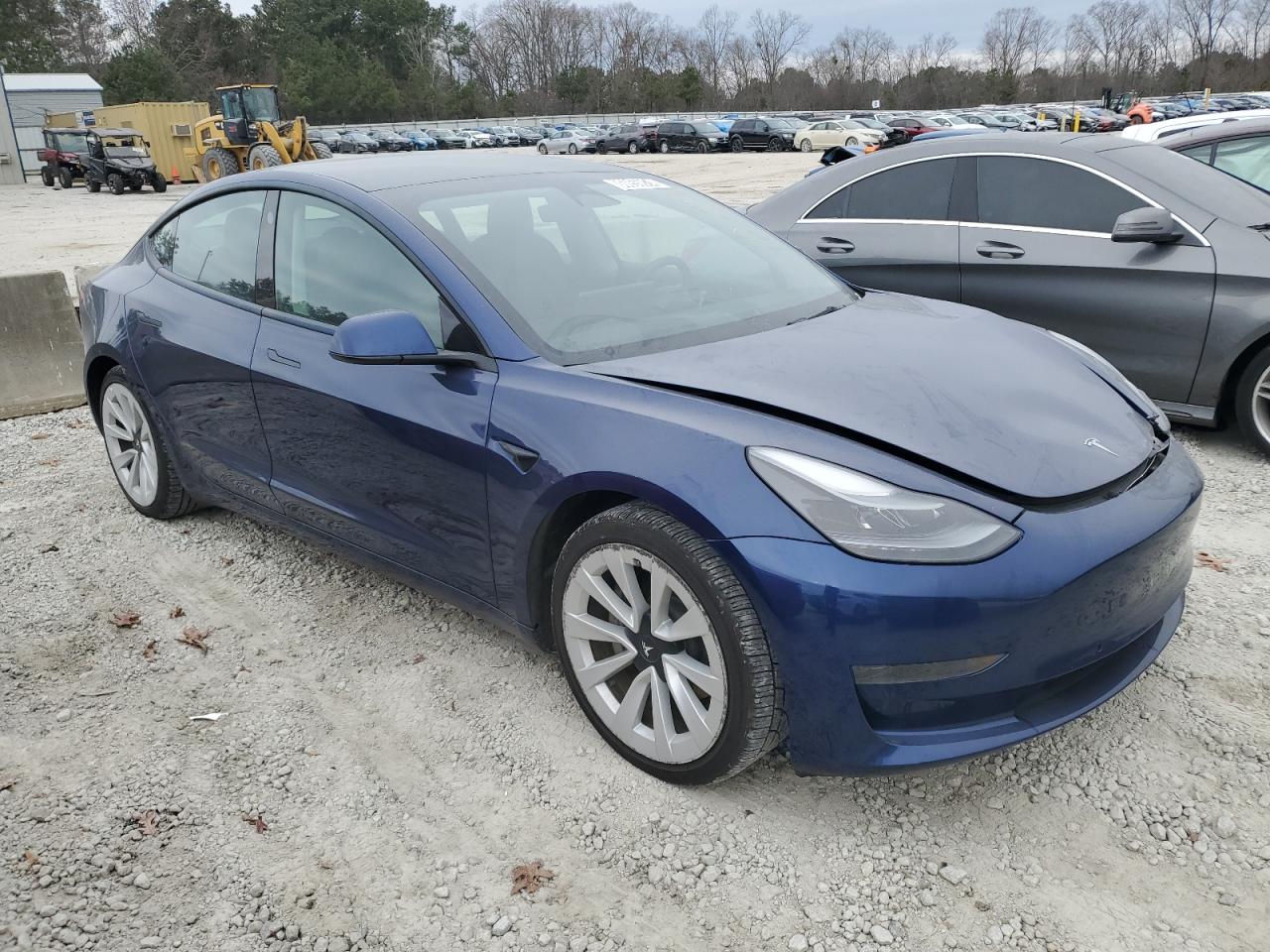 VIN 5YJ3E1EA9NF372273 2022 TESLA MODEL 3 no.4