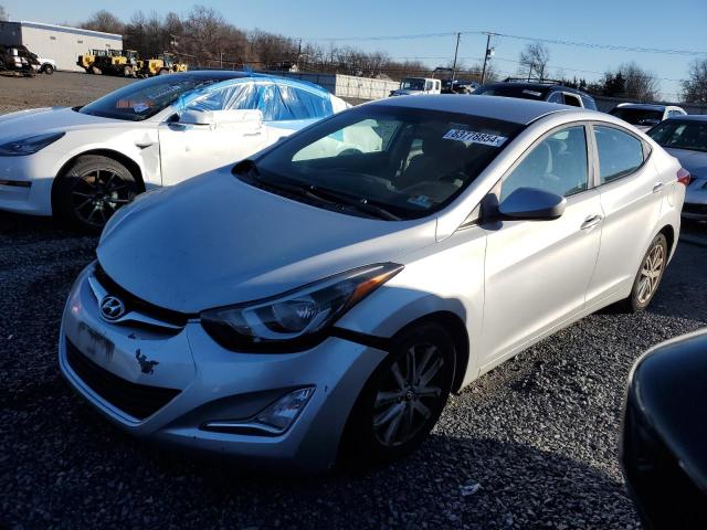 Седаны HYUNDAI ELANTRA 2015 Серебристый