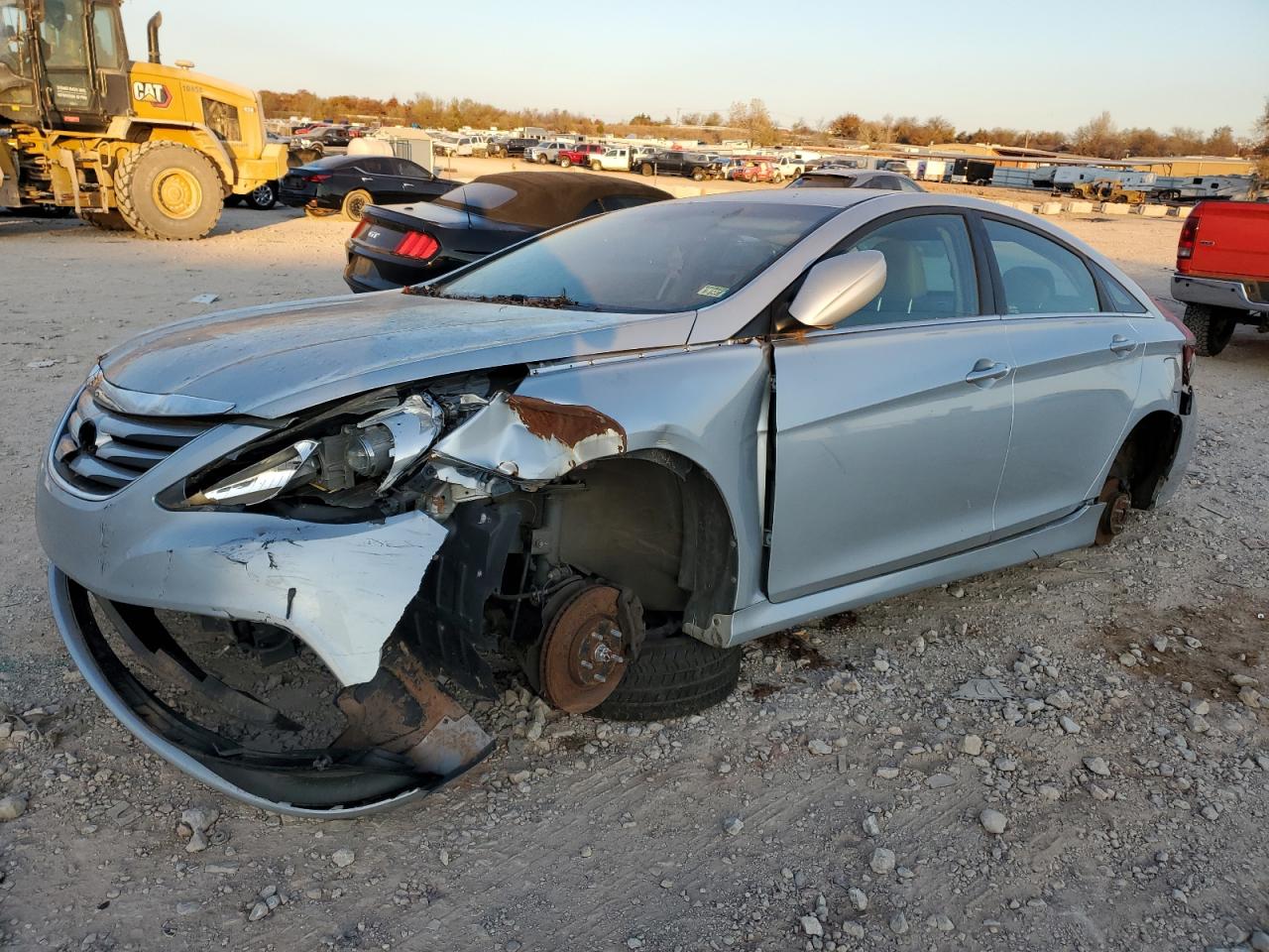 2014 Hyundai Sonata Gls на продаже в Oklahoma City, OK - Vandalism