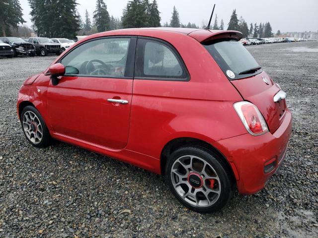  FIAT 500 2012 Czerwony