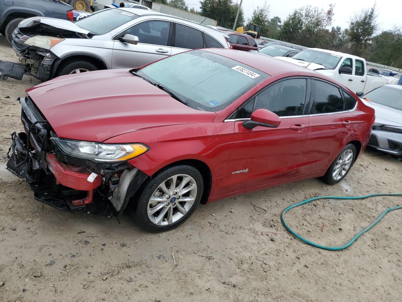 VIN 3FA6P0LU1HR386045 2017 FORD FUSION no.1