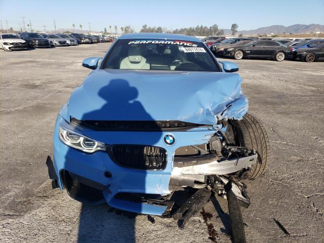  BMW M4 2017 Синий