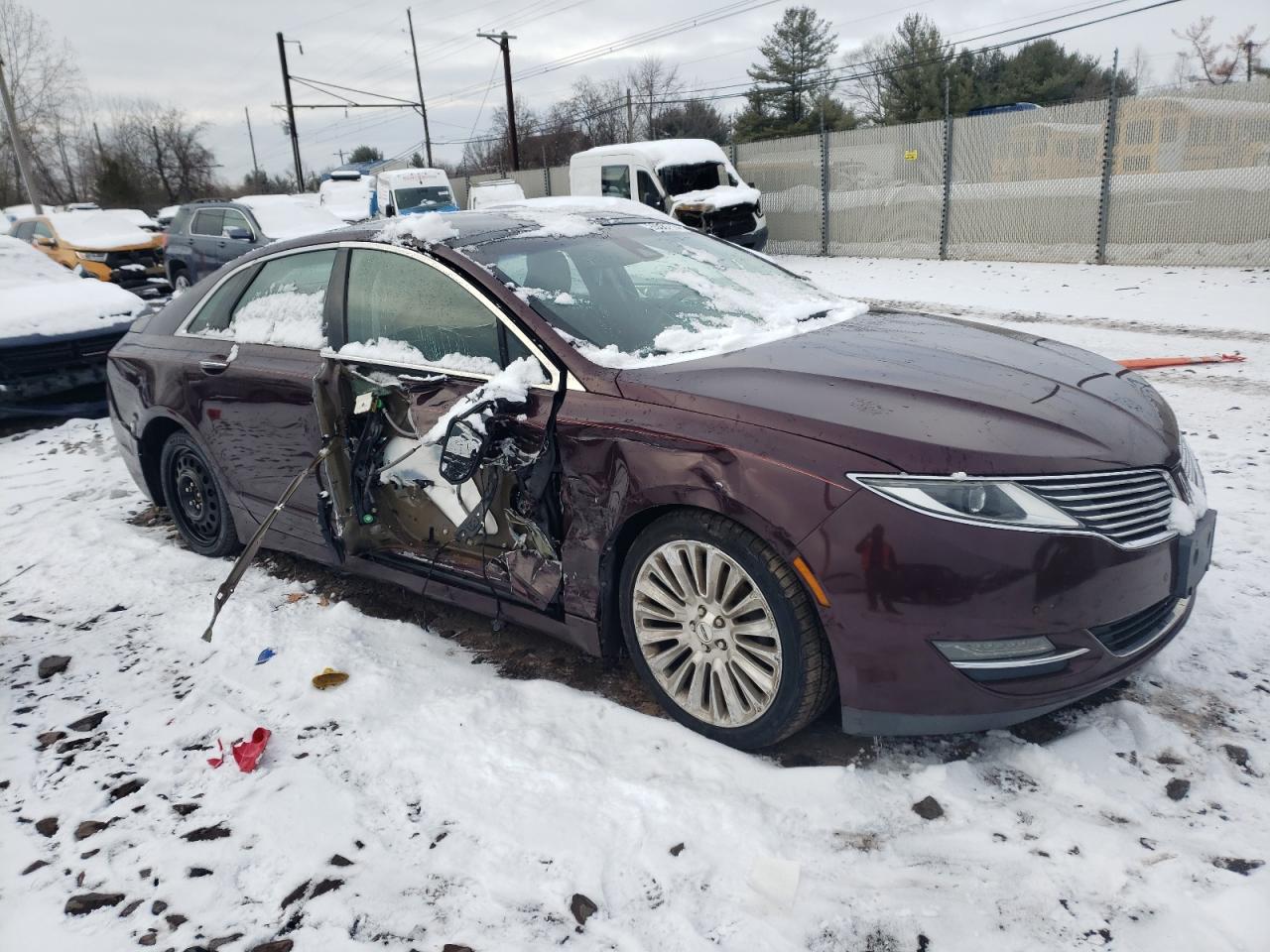 VIN 3LN6L2G91DR801944 2013 LINCOLN MKZ no.4