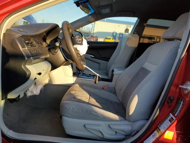  TOYOTA CAMRY 2012 Czerwony