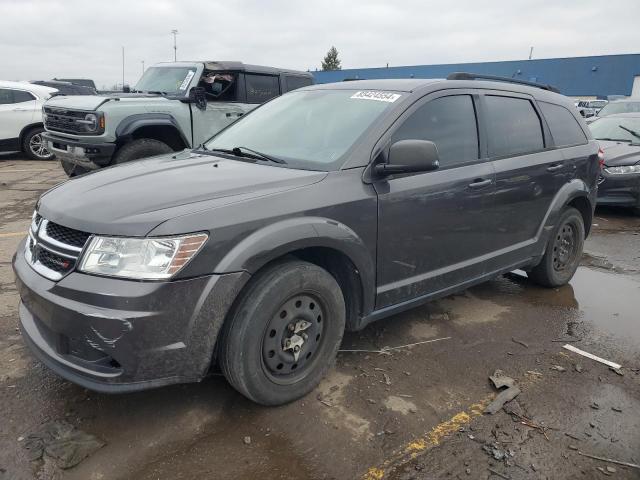 2017 Dodge Journey Se zu verkaufen in Woodhaven, MI - Front End