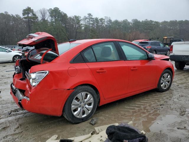  CHEVROLET CRUZE 2015 Czerwony