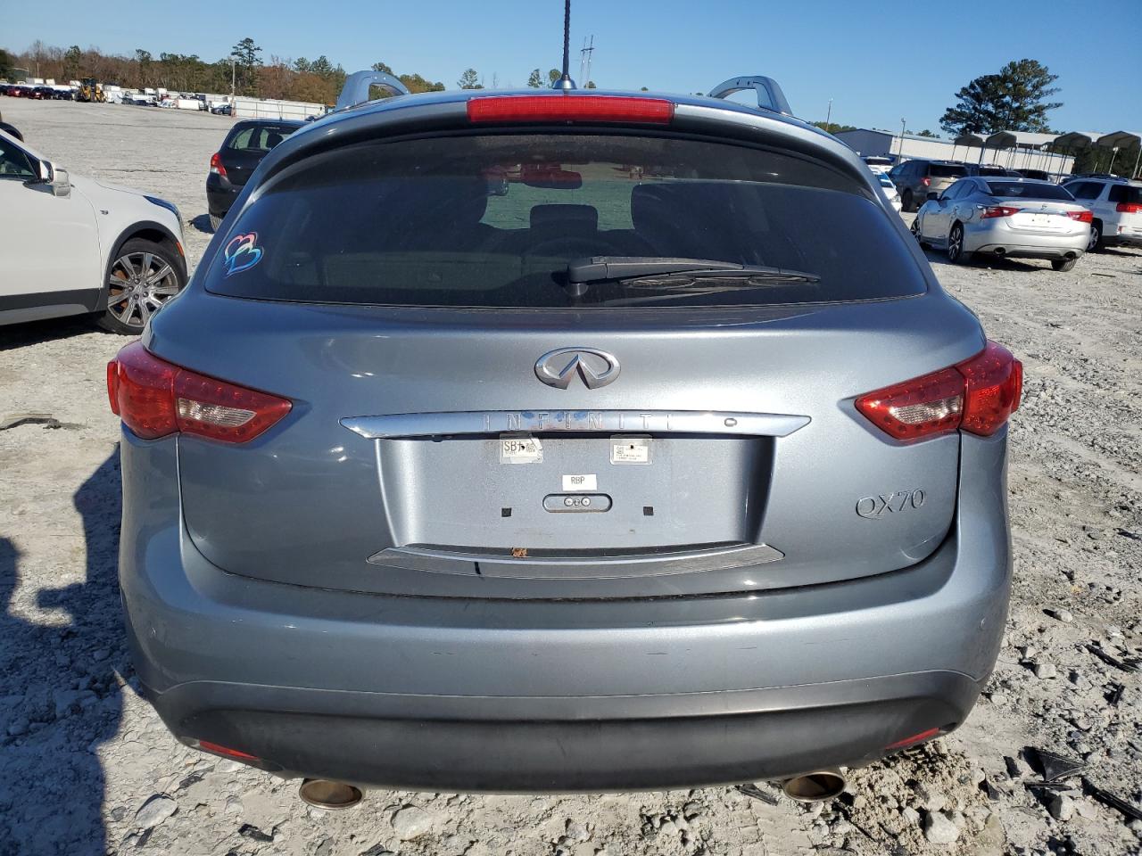 2017 Infiniti Qx70 VIN: JN8CS1MU7HM143756 Lot: 84876864