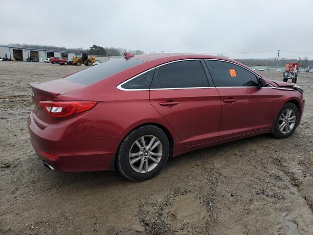 Sedans HYUNDAI SONATA 2015 Red