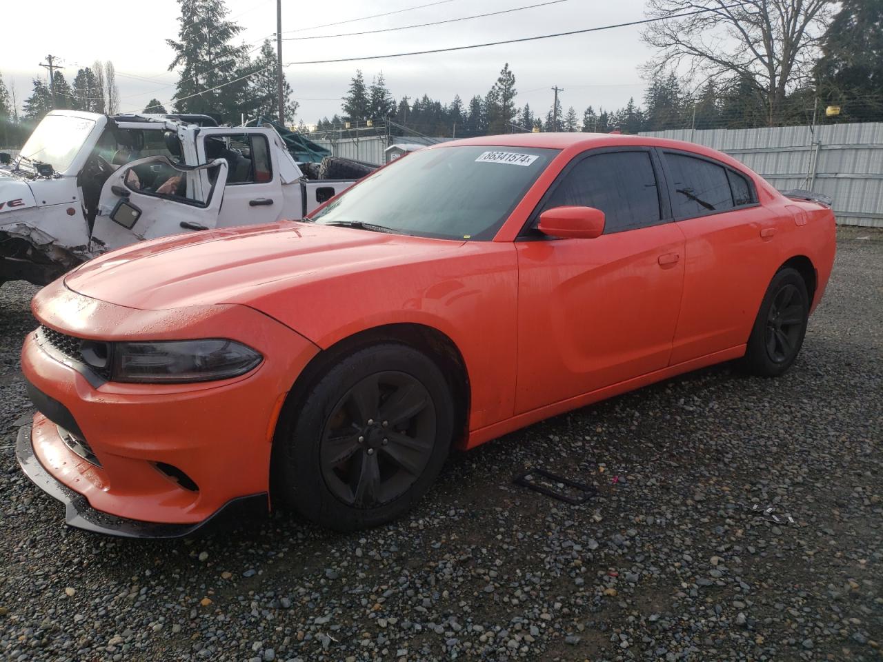 VIN 2C3CDXHGXJH156351 2018 DODGE CHARGER no.1