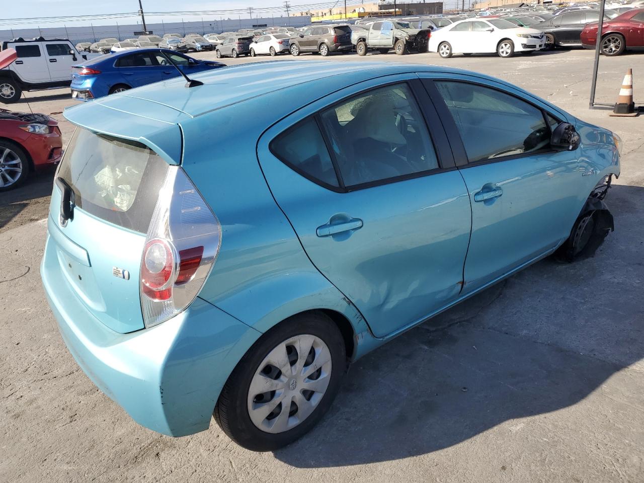 VIN JTDKDTB37E1060347 2014 TOYOTA PRIUS no.3