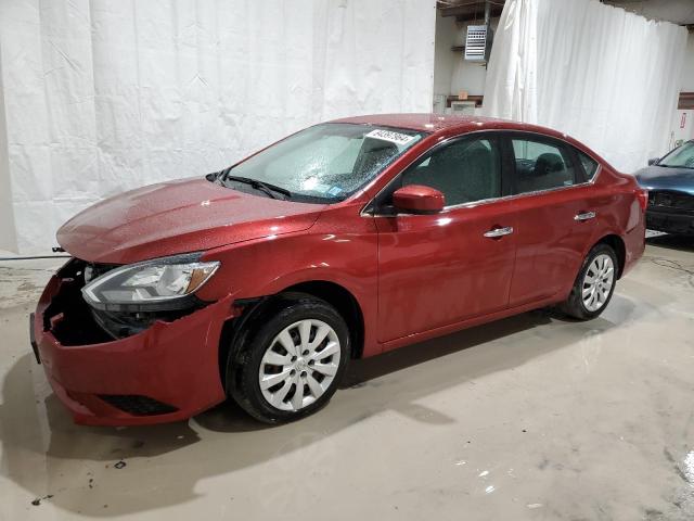  NISSAN SENTRA 2017 Czerwony