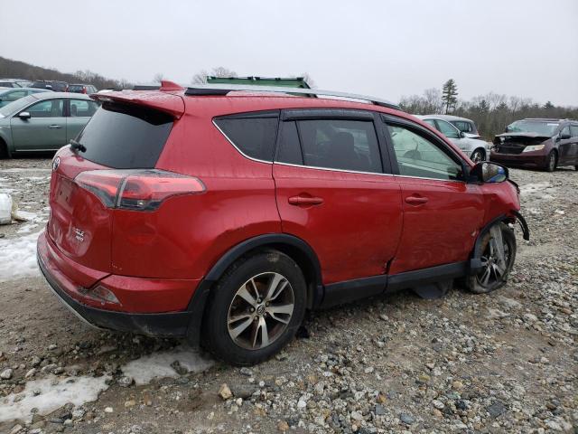  TOYOTA RAV4 2017 Czerwony
