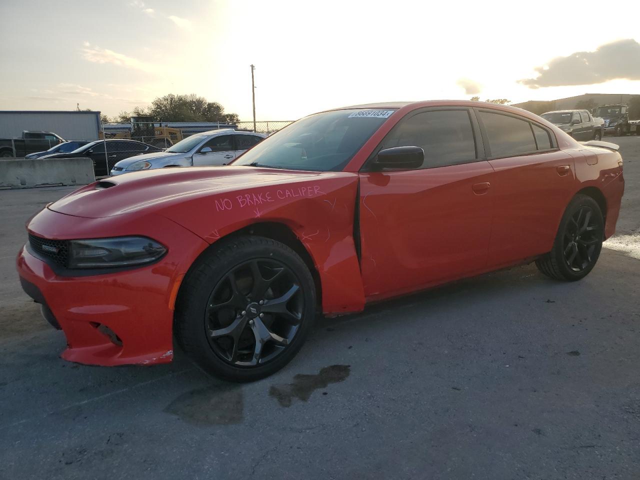 VIN 2C3CDXHG2KH693054 2019 DODGE CHARGER no.1