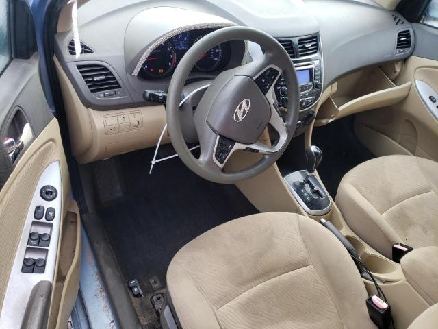  HYUNDAI ACCENT 2012 Синий