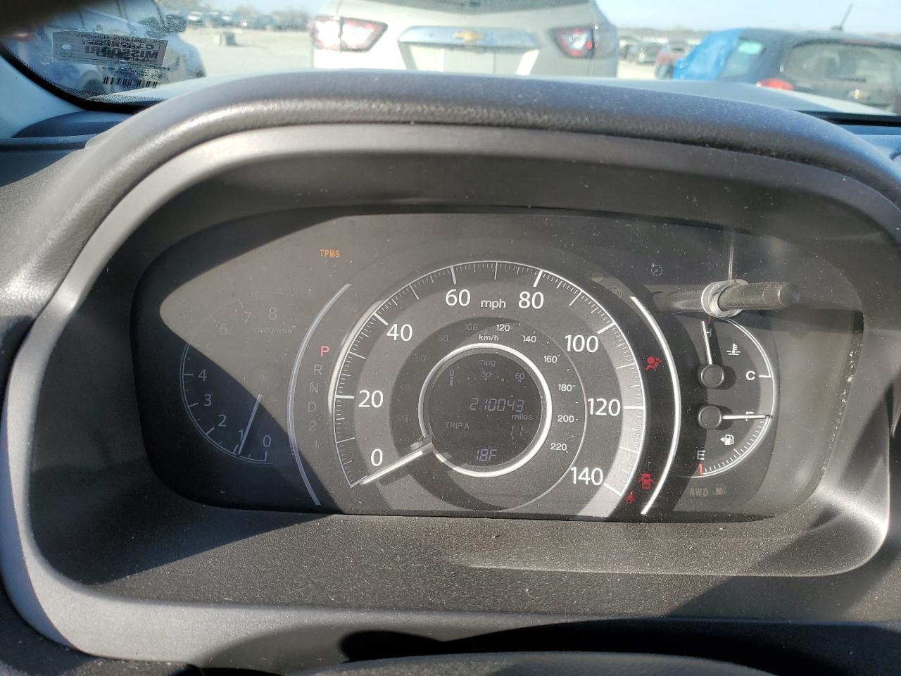 2013 Honda Cr-V Ex VIN: 2HKRM4H55DH622587 Lot: 84847904