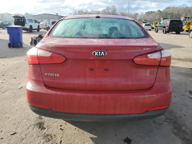  KIA FORTE 2015 Червоний