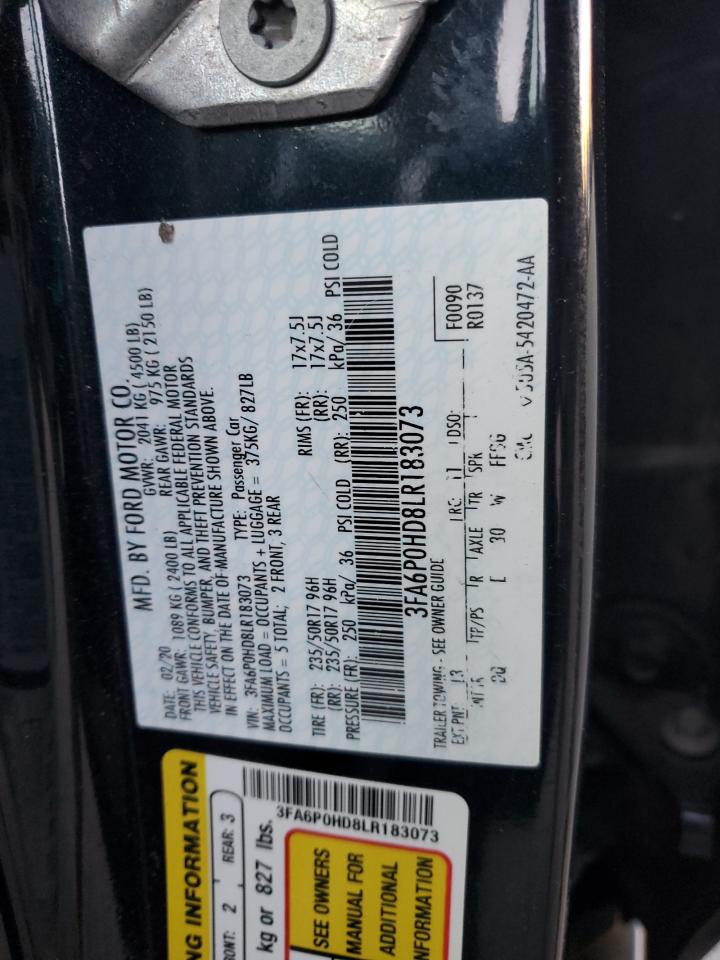 2020 Ford Fusion - Image 12