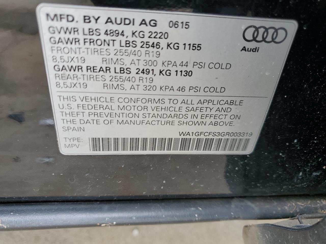 2016 Audi Q3 - Image 14