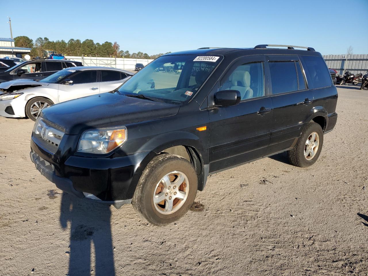 2007 Honda Pilot Ex de vânzare în Harleyville, SC - Minor Dent/Scratches