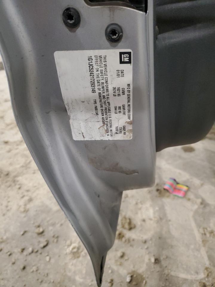 2001 Chevrolet Cavalier Base VIN: 1G1JC524217293149 Lot: 86648954