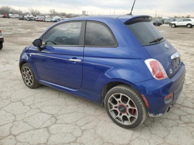  FIAT 500 2012 Синій