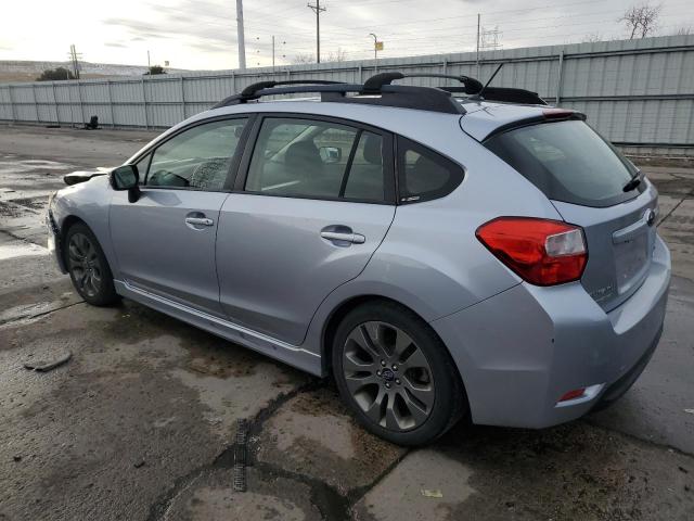  SUBARU IMPREZA 2016 Сріблястий