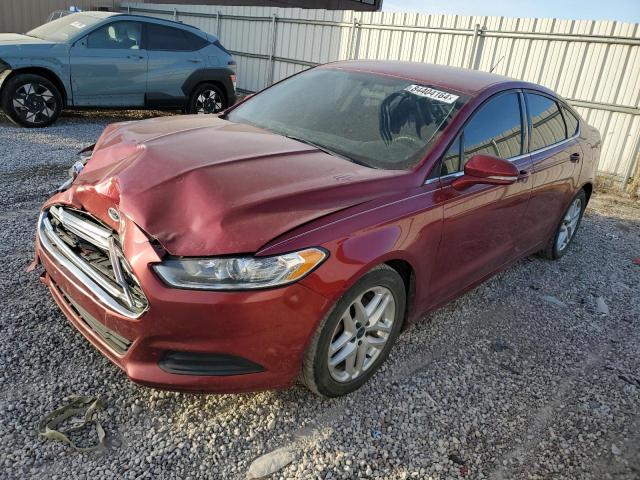  FORD FUSION 2016 Бордовый