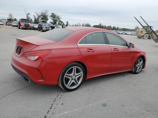 Sedans MERCEDES-BENZ CLA-CLASS 2014 Red