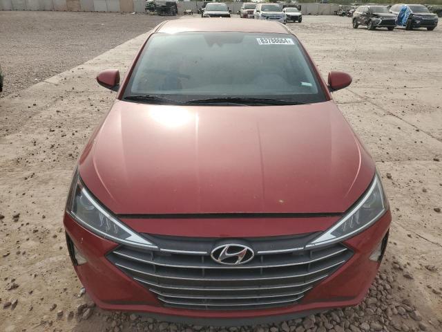  HYUNDAI ELANTRA 2019 Червоний