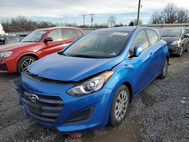 Hatchbacks HYUNDAI ELANTRA 2017 Blue