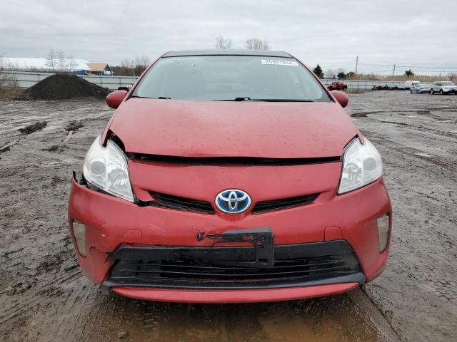  TOYOTA PRIUS 2013 Красный