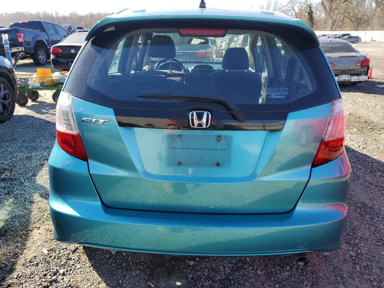 VIN JHMGE8H50DC052407 2013 HONDA FIT no.6