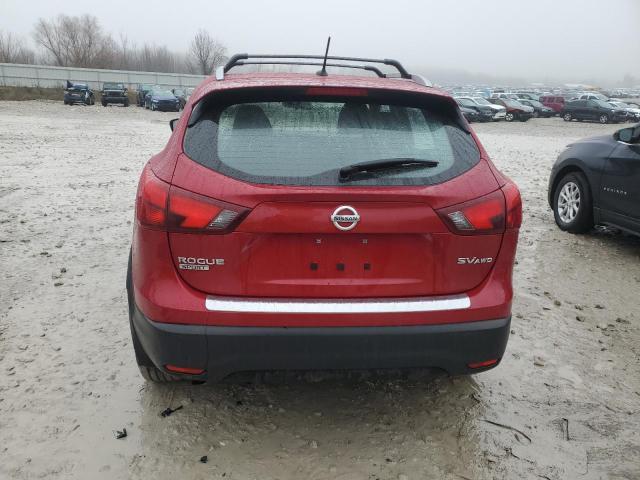  NISSAN ROGUE 2018 Czerwony