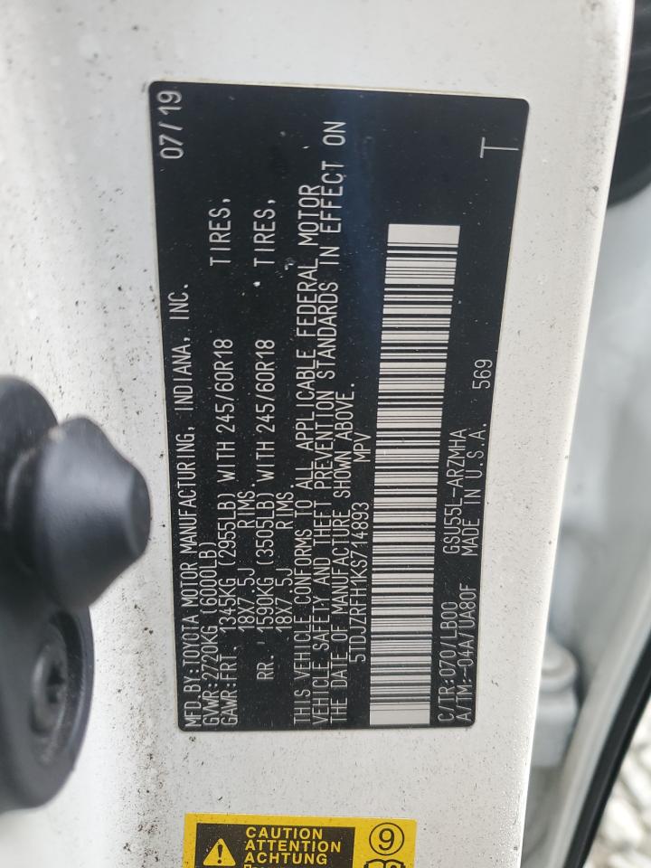 2019 Toyota Highlander - Image 13