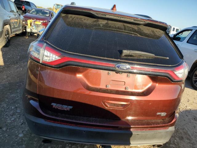 Паркетники FORD EDGE 2015 Бордовый