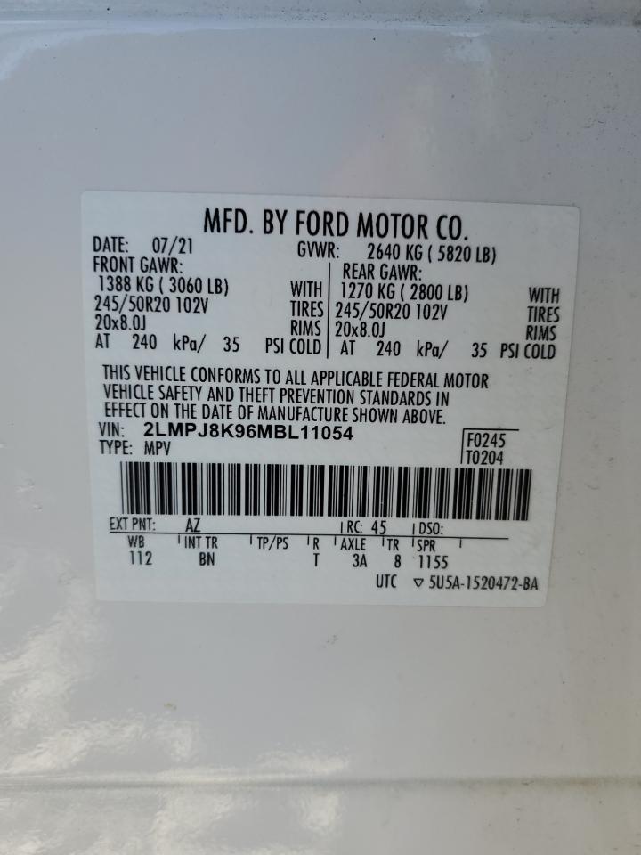 2021 Lincoln Nautilus - Image 13