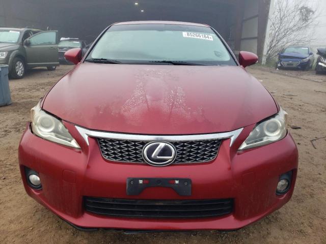 Хетчбеки LEXUS CT 200 2012 Бургунді