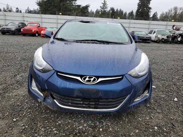  HYUNDAI ELANTRA 2016 Blue