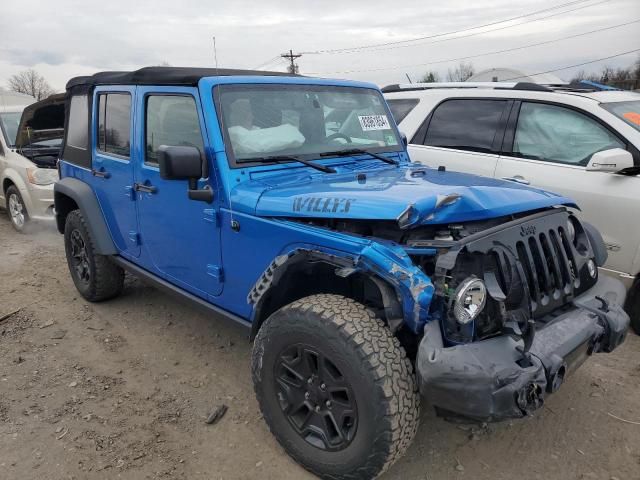  JEEP WRANGLER 2016 Синий