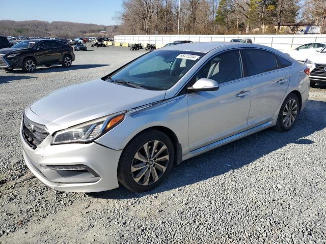 Sedans HYUNDAI SONATA 2016 Silver